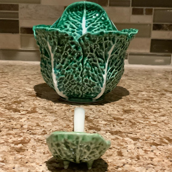 Small Vintage Cabbage shaped Tureen - Picture 1 of 16